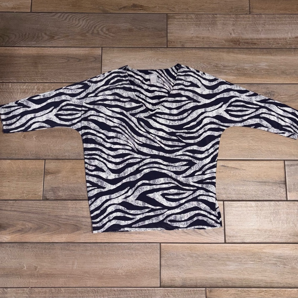 Chico’s 3/4 Sleeve Top, Chico sizing:1